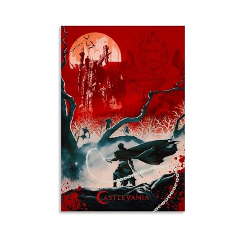 WJYCHEND Castlevania Klassische Anime-Serie, Leinwand-Poster, Wandkunst, dekoratives Gemälde, Schlafzimmer, 30 x 45 cm, ungerahmter Stil WJYCHEND Castlevania Klassische Anime-Serie, Leinwand-Poster, Wandkunst, dekoratives Gemälde, Schlafzimmer, 30 x 45 cm, ungerahmter Stil von WJYCHEND