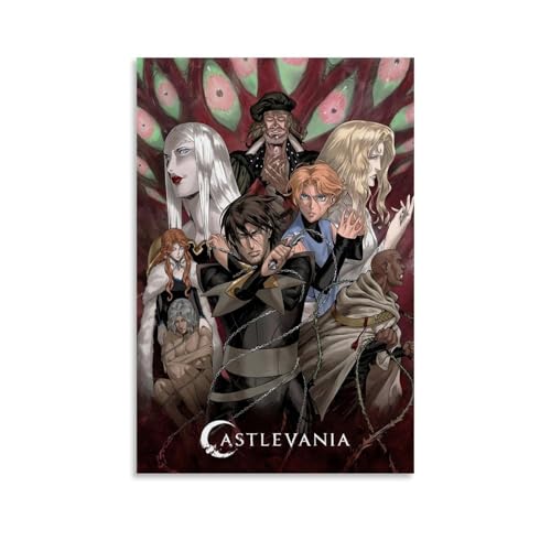 WJYCHEND Castlevania Klassische Anime-Serie, Leinwand-Poster, Wandkunst, dekoratives Gemälde, Schlafzimmer, 40 x 60 cm, ungerahmter Stil WJYCHEND Castlevania Klassische Anime-Serie, Leinwand-Poster, Wandkunst, dekoratives Gemälde, Schlafzimmer, 40 x 60 cm, ungerahmter Stil von WJYCHEND