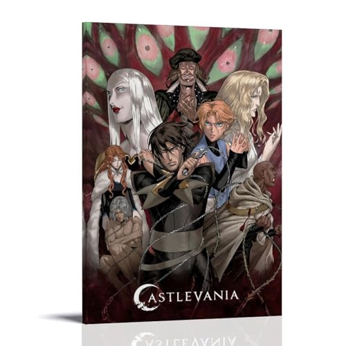 WJYCHEND Castlevania Klassische Anime-Serie, Leinwand-Poster, Wandkunst, dekoratives Gemälde, Schlafzimmer, Gemälde, Poster, 30 x 45 cm, Rahmenstil WJYCHEND Castlevania Klassische Anime-Serie, Leinwand-Poster, Wandkunst, dekoratives Gemälde, Schlafzimmer, Gemälde, Poster, 30 x 45 cm, Rahmenstil von WJYCHEND