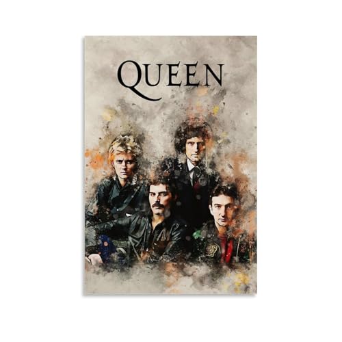 WJYCHEND Queen Singer Musik Serie Leinwand-Poster, Wanddekoration, Wandkunst, Wandkunst, Wandkunst, Wandkunst, Schlafzimmer, 30 x 45 cm, ohne Rahmen WJYCHEND Queen Singer Musik Serie Leinwand-Poster, Wanddekoration, Wandkunst, Wandkunst, Wandkunst, Wandkunst, Schlafzimmer, 30 x 45 cm, ohne Rahmen von WJYCHEND