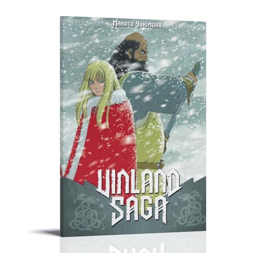 WJYCHEND Vinland Saga Klassische Anime-Serie, Leinwand-Poster, Wandkunst, dekoratives Gemälde, Schlafzimmer, 60 x 90 cm, Rahmenstil WJYCHEND Vinland Saga Klassische Anime-Serie, Leinwand-Poster, Wandkunst, dekoratives Gemälde, Schlafzimmer, 60 x 90 cm, Rahmenstil von WJYCHEND