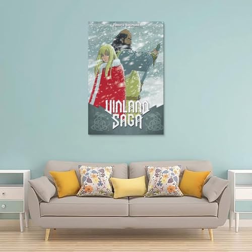 WJYCHEND Vinland Saga klassische Anime-Serie, Leinwand-Poster, Wandkunst, dekoratives Gemälde, Schlafzimmer, 60 x 90 cm, ungerahmter Stil WJYCHEND Vinland Saga klassische Anime-Serie, Leinwand-Poster, Wandkunst, dekoratives Gemälde, Schlafzimmer, 60 x 90 cm, ungerahmter Stil von WJYCHEND