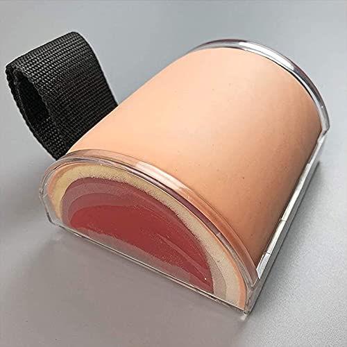 Injektions-Trainingspad – Multifunktionales Injektionsmodell Medizinischer Injektionssimulator – tragbares Design für Krankenschwestern bestehend aus Haut, Subkutangewebe und Muskeln von WJYLM