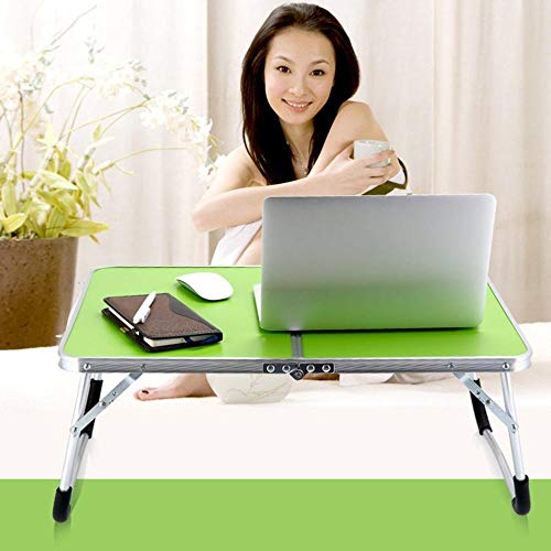 WJYLM Laptop Doppelfalz Computer-Tabelle Folding Computer-Schreibtisch PC Laptop-Tisch Schreiben Workstation Home Office Möbel, Lesehalter von WJYLM