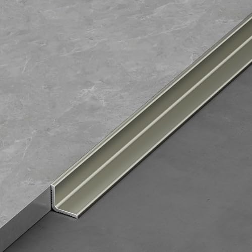 Aluminiumlegierung Wandabschlussleiste, 3 Stück À 90 Cm Kantenleiste Innen- Und Außeneckleiste Für Ein Professionelles, Glattes Finish – Einfache Installation(Matte Champagne,15x15mm) von WJYWX
