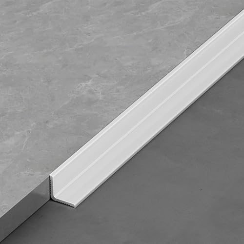 Aluminiumlegierung Wandabschlussleiste, 3 Stück À 90 Cm Kantenleiste Innen- Und Außeneckleiste Für Ein Professionelles, Glattes Finish – Einfache Installation(Porcelain White,30x30mm) von WJYWX