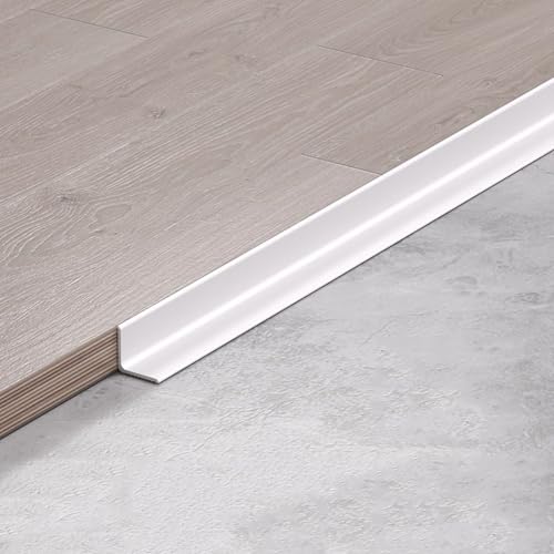 Eckleiste Aus Aluminiumlegierung, Dekorative Eckleiste 90 Cm X 3 Stück, Deckeneckleiste, Dreieckige Metallleiste, Ultraschmale Metallleiste(Enamel white,15x15mm) von WJYWX