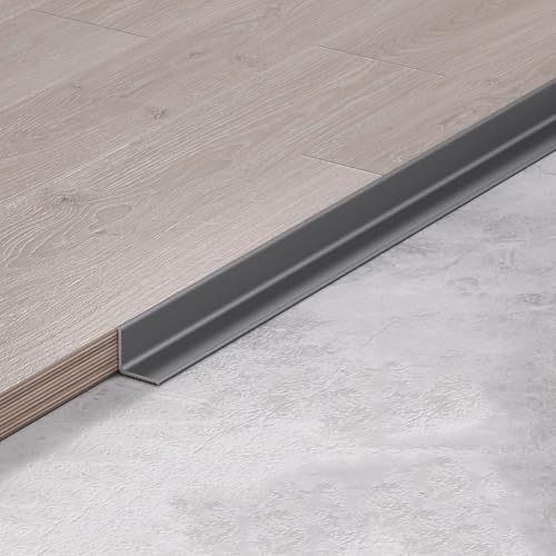 Eckleiste Aus Aluminiumlegierung, Dekorative Eckleiste 90 Cm X 3 Stück, Deckeneckleiste, Dreieckige Metallleiste, Ultraschmale Metallleiste(Gentleman Grey,30x30mm) von WJYWX