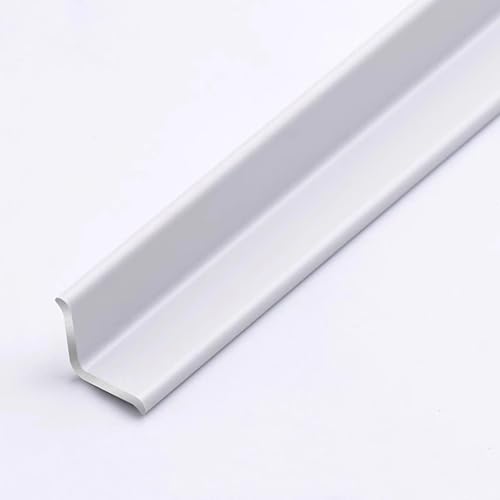 Innen Und Außeneckleiste, 90 Cm* 3 Stück Dekorativ Und Langlebig Für Saubere Polierte Kanten Ideal Für Wände Decken Küche Und Wohnzimmer(Enamel white,10x10mm) von WJYWX