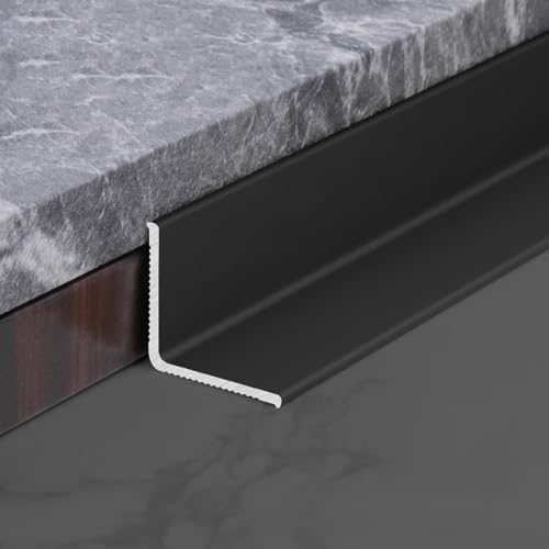 Innen- Und Außeneckleiste, 90 Cm*3 Stück Wandabschlussleiste Aus Aluminiumlegierung Für Saubere, Nahtlose Ecken – Ideal Für Wände, Decken Und Mehr(Matte black,15x15mm) von WJYWX