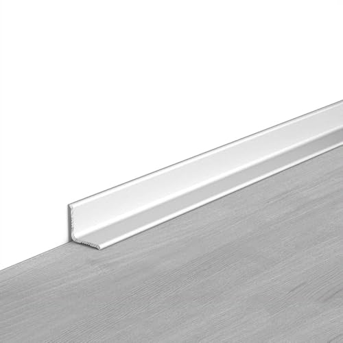 Selbstklebende Aluminium-Winkelstreifen, 90 Cm Eckleisten-Kantenstreifen, 3 Stück Ideal Für Wohnraumgestaltung Und Renovierungen(Brushed silver,10x10mm) von WJYWX