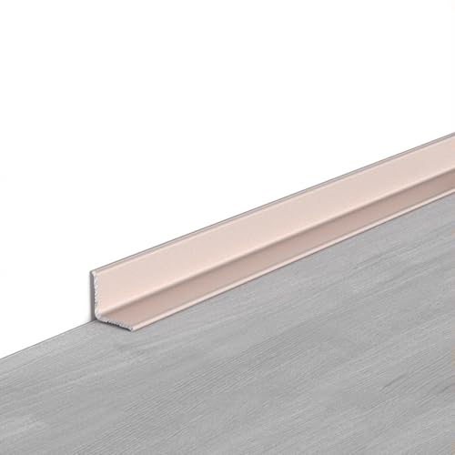 Selbstklebende Aluminium-Winkelstreifen, 90 Cm Eckleisten-Kantenstreifen, 3 Stück Ideal Für Wohnraumgestaltung Und Renovierungen(Purple gold sand,10x10mm) von WJYWX