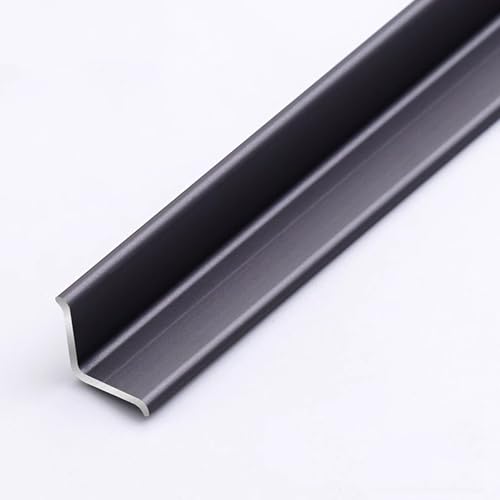 Selbstklebende Inneneckverkleidung Aus Aluminiumlegierung, 90 Cm* 3 Stück Glatte Kanten, Strapazierfähige Oberfläche, Ideal Für Wohnraumgestaltung Und Renovierungen(Gentleman gray,20x20mm) von WJYWX