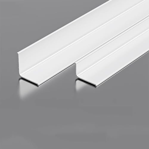 Starre Winkelabdeckung, 3 Stück À 90 Cm Eckleiste, Innen- Und Außeneckleiste, Für Saubere, Nahtlose Oberflächen In Jedem Raum(Diamond Flower White,10x20mm) von WJYWX
