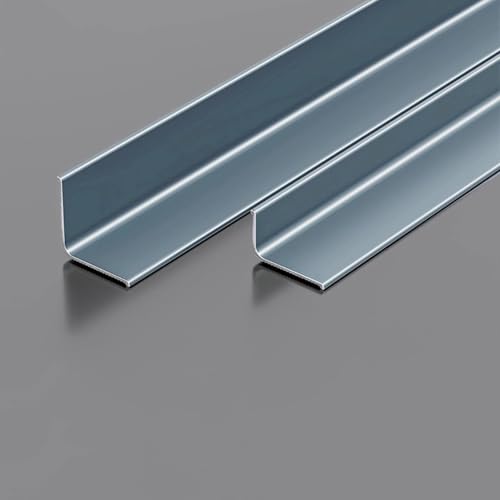 Starre Winkelabdeckung, 3 Stück À 90 Cm Eckleiste, Innen- Und Außeneckleiste, Für Saubere, Nahtlose Oberflächen In Jedem Raum(Gentleman Gray,10x10mm) von WJYWX