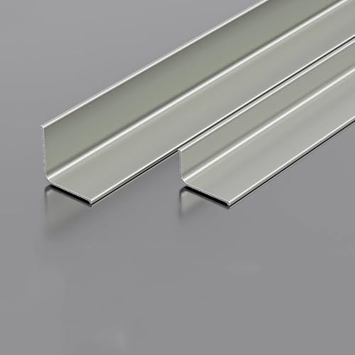 Starre Winkelabdeckung, 3 Stück À 90 Cm Eckleiste, Innen- Und Außeneckleiste, Für Saubere, Nahtlose Oberflächen In Jedem Raum(Gunmetal Gray,15x15mm) von WJYWX