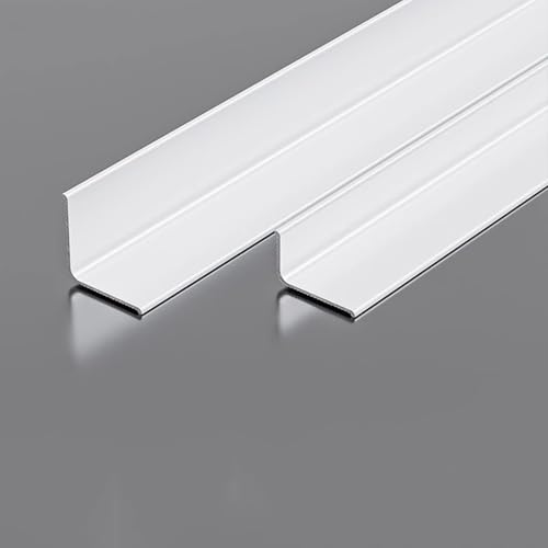 Starre Winkelabdeckung, 3 Stück À 90 Cm Eckleiste, Innen- Und Außeneckleiste, Für Saubere, Nahtlose Oberflächen In Jedem Raum(Skin Matte White,30x30mm) von WJYWX