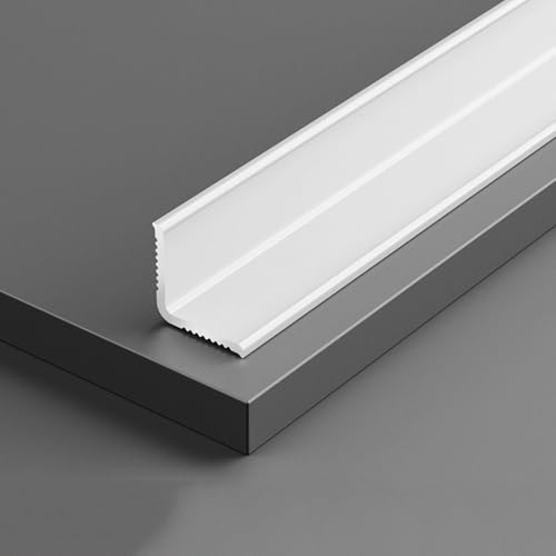 Starre Winkelabdeckung, Für Innen- Und Außenecken 90 Cm * 3 Stück Dekorative Kantenleiste Für Saubere, Nahtlose Oberflächen In Jedem Raum – Einfach Anzubringen(Porcelain White,20x20mm) von WJYWX
