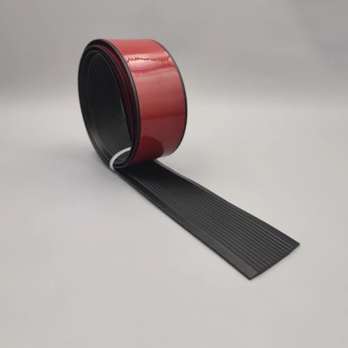 Treppenhaus Anti-Rutsch Streifen, 10m PVC Stufen Druck Streifen Anti-Rutsch Matte Selbstklebend Haushalt Stufe Ecke Schutz Einfassung Streifen Outdoor Wrapping Strip(Black,3cmx10m) von WJYWX