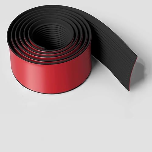 Treppenhaus Anti-Rutsch Streifen, 3m PVC Stufen Druck Streifen Anti-Rutsch Matte Selbstklebend Haushalt Stufe Ecke Schutz Einfassung Streifen Outdoor Wrapping Strip(Black,60mmx3m) von WJYWX