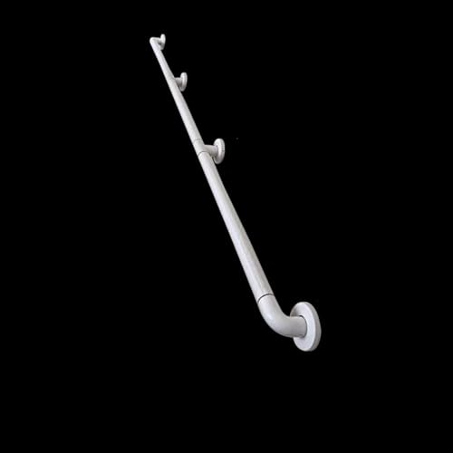 WJYWX Edelstahl Dusche Haltegriff, Badewanne Dusche Griff Sicherheit Handlauf Bar Für Handicap Ältere Menschen Verletzung Toilette Sicherheit Handlauf Mit Verdeckter Schraube(White,1.8m) von WJYWX