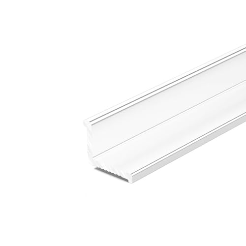 Wandabschlussleiste Länge 90cm/3 Stück Kantenschutz Aluminiumlegierung Innenwinkel Decken Leiste Bietet Robusten Schutz Und Klare Linien Für Wandecken(Porcelain White,20x20mm) von WJYWX