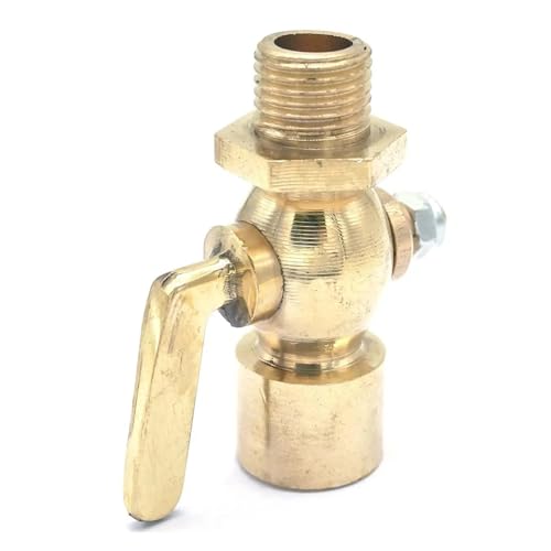 1/4" BSP Male to M14x1.5mm Female Brass Drain Petcock Shut Off Valve Fuel Gas Oil Air 1/4" BSP Male to M14x1.5mm Female Brass Drain Petcock Shut Off Valve Fuel Gas Oil Air von WJZJSVWTAU