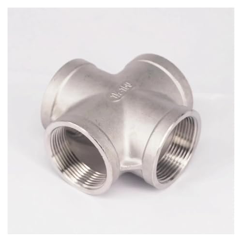 1-1/2" Female 304 Stainless Steel Cross 4 Way Connector Pipe Fitting water oil air 230 PSI von WJZJSVWTAU