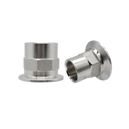1" BSPT Female Stainless steel 1.5" Tri Clamp hexagonal adaptor TC Tri clamp Female parts von WJZJSVWTAU