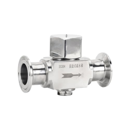 1.5" Tri Clamp OD 25mm Steam Trap SS304 Stainless Steel Thickened High Temperature Resistant Steam 1.5" Tri Clamp OD 25mm Steam Trap SS304 Stainless Steel Thickened High Temperature Resistant Steam von WJZJSVWTAU