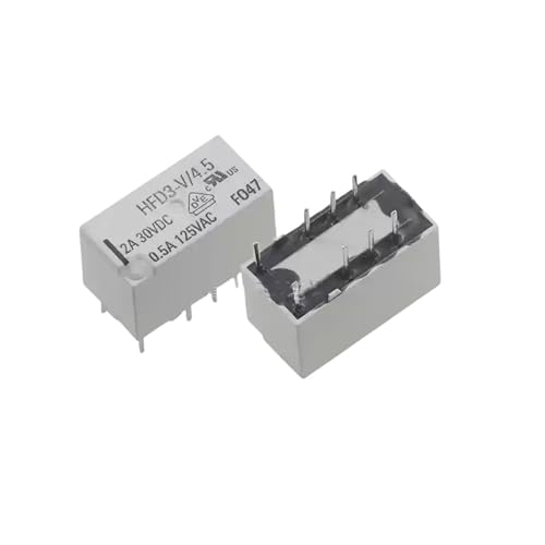 10PCS HFD3-V-4.5 8PIN 2A 30VDC RELAY von WJZJSVWTAU