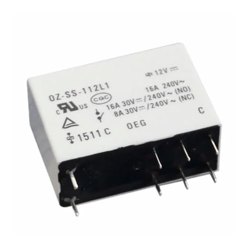10PCS TE OZ-SS-112L1 8PINS 12V 16A Power Relay von WJZJSVWTAU