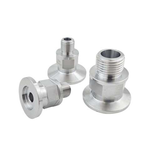 1PC G1/4" BSPP Male Thread to KF16 Vacuum 304 Stainless Steel Vacuum Flange Pipe Hex Pipe Fitting 1PC G1/4" BSPP Male Thread to KF16 Vacuum 304 Stainless Steel Vacuum Flange Pipe Hex Pipe Fitting von WJZJSVWTAU