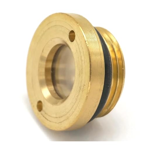 1PC M27 Pitch 1.5 Metric Male Brass Oil Level Sight Glass Window Round Head 1PC M27 Pitch 1.5 Metric Male Brass Oil Level Sight Glass Window Round Head von WJZJSVWTAU