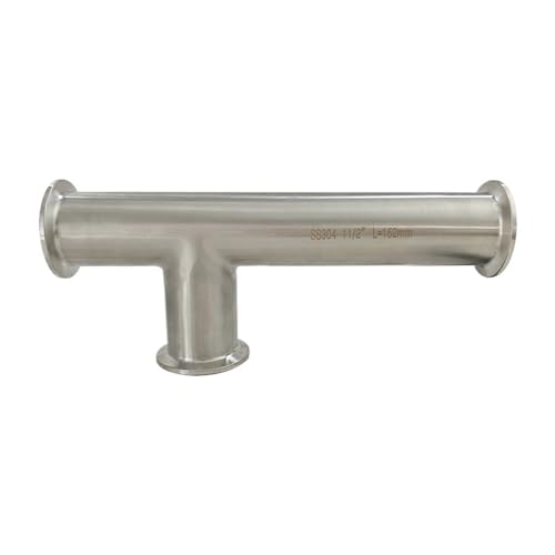 2" Tri Clamp Stainless Steel SS304 OD51 3 Way Tee single-sided extended endoscope outer length 152mm 2" Tri Clamp Stainless Steel SS304 OD51 3 Way Tee single-sided extended endoscope outer length 152mm von WJZJSVWTAU