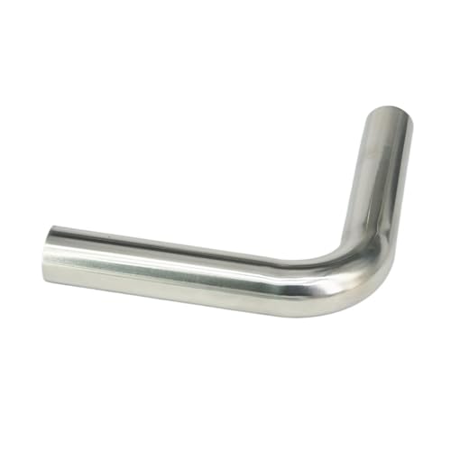 25mm O/D 304 Stainless Steel Weld 90 Degree Elbow Tube Butt Pipe Fitting Straight pipe length 100mm von WJZJSVWTAU