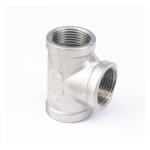 3/4" BSP Equal Female Tee Thread 3 Way 304 Stainless Steel Pipe Fitting Connector Coupling for water air gas 3/4" BSP Equal Female Tee Thread 3 Way 304 Stainless Steel Pipe Fitting Connector Coupling for water air gas von WJZJSVWTAU