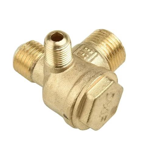 3 Way Male Thread Air Pump Check Valve 10x14x16mm Air Compressor Exhaust Pipe Pipe Fittings 28cm von WJZJSVWTAU