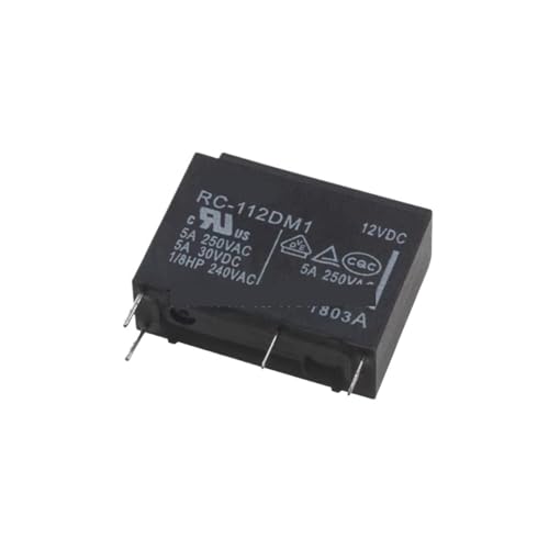 5Pcs Relay RC-112DM1 4Pin 5A 12V Power Relay von WJZJSVWTAU