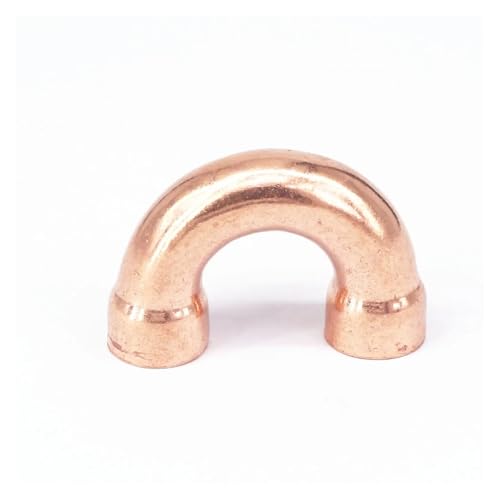 8 x 0,9 x 25 mm, 180-Grad-Winkelstück, Kupferendstück, Schweißrohradapter, Klimaanlage, Kühlschrank 8 x 0,9 x 25 mm, 180-Grad-Winkelstück, Kupferendstück, Schweißrohradapter, Klimaanlage, Kühlschrank von WJZJSVWTAU