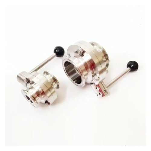 Fit 63mm Pipe OD x 2.5" Tri Clamp Flow Control Valve SUS 316L Stainless Beer Brewing Home Fit 63mm Pipe OD x 2.5" Tri Clamp Flow Control Valve SUS 316L Stainless Beer Brewing Home von WJZJSVWTAU