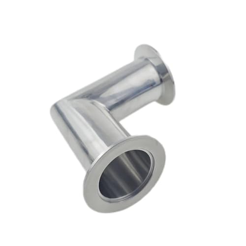 KF16 Vacuum 90 degree right angle elbow 304 Stainless Steel Tri Clamp Flange Joint Pipe Fitting Tube KF16 Vacuum 90 degree right angle elbow 304 Stainless Steel Tri Clamp Flange Joint Pipe Fitting Tube von WJZJSVWTAU