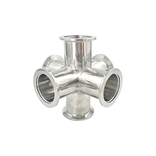 KF16 Vacuum Equal Six-way pipe 304 Stainless Steel Vacuum Pipe Adapter KF16 Vacuum Equal Six-way pipe 304 Stainless Steel Vacuum Pipe Adapter von WJZJSVWTAU