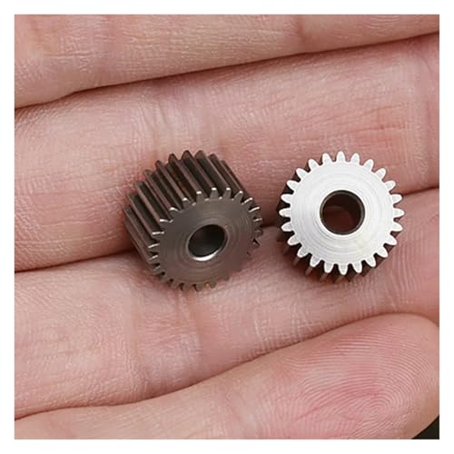 WJZJSVWTAU 2pcs 0.5 Modulus 24T Teeth Steel Gear The Inner Hole is 4.1 MM Outer Diameter 13 MM WJZJSVWTAU 2pcs 0.5 Modulus 24T Teeth Steel Gear The Inner Hole is 4.1 MM Outer Diameter 13 MM von WJZJSVWTAU
