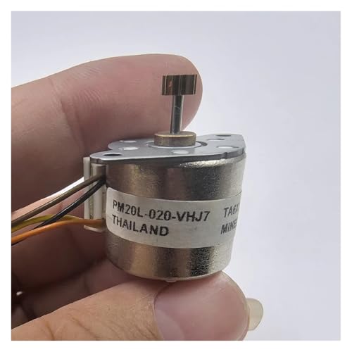 WJZJSVWTAU PM20L-020-VHJ7 Two-Phase Four Wire 20MM Stepper Electronic Starter 1.5mm Shaft with 12 Tooth Gear Step Angle of 15 Degrees von WJZJSVWTAU