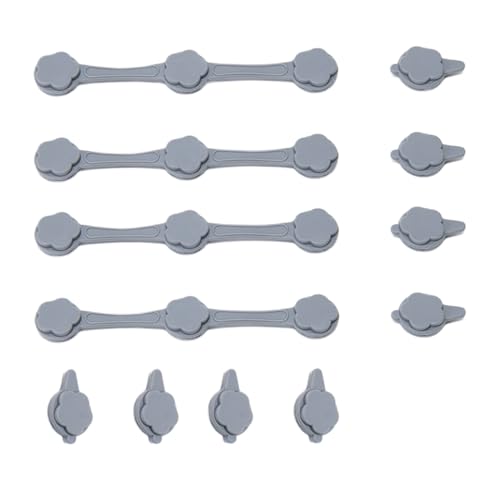 Luftfritteuse Magnethalter Silikon 4 Stück Magnetischer Backpapierhalter 10,5x1,5 Cm Hitzebeständiges Küchenzubehör Grau Magnet Silikon Schna Zum Kochen Und Backen In Der Heißluftfritteuse von WJnflQN