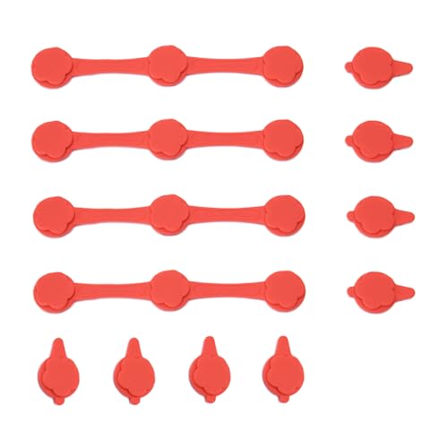 Luftfritteuse Magnethalter Silikon 4 Stück Magnetischer Backpapierhalter 10,5x1,5 Cm Hitzebeständiges Küchenzubehör Rot Magnet Silikon Schna Zum Kochen Und Backen In Der Heißluftfritteuse von WJnflQN