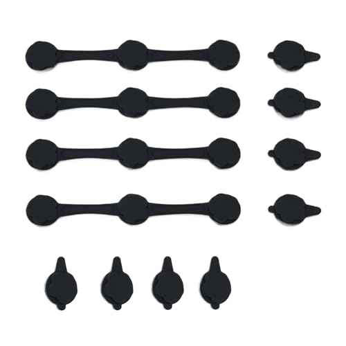 Luftfritteuse Magnethalter Silikon 4 Stück Magnetischer Backpapierhalter 10,5x1,5 Cm Hitzebeständiges Küchenzubehör Schwarz Magnet Silikon Schna Zum Kochen Und Backen In Der Heißluftfritteuse von WJnflQN