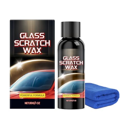 WJnflQN AutoKratzer Entferner | Politur Set Mit Mikrofasertuch | Für Acryl Metall Fenster Spiegel Objektiv Auto Dusche Haushalt von WJnflQN