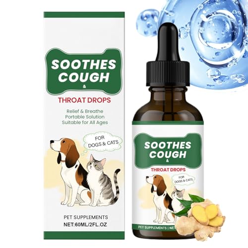 WJnflQN Hund Hustensaft | 60ml Tropfen Nahrungsergänzung | Schnell Aufnehmbare Flüssige Körperpflege Für Hunde Katzen Morgeneinnahme Zuhause Reise Nach Dem Tägliche Routine WJnflQN Hund Hustensaft | 60ml Tropfen Nahrungsergänzung | Schnell Aufnehmbare Flüssige Körperpflege Für Hunde Katzen Morgeneinnahme Zuhause Reise Nach Dem Tägliche Routine von WJnflQN